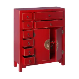 Indauja ORIENTE Raudona Auksinis Medžio Geležis Medžio MDF 73 x 26 x 90 cm