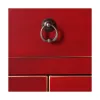 Indauja ORIENTE Raudona Auksinis Medžio Geležis Medžio MDF 63 x 33 x 131 cm