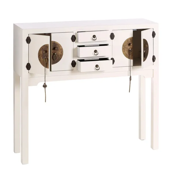 Hall ORIENTE White Golden 95 x 26 x 90 cm