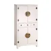 Indauja ORIENTE Balta Auksinis Medžio Geležis Medžio MDF 63 x 33 x 131 cm