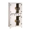 Устройство ORIENTE Белый Позолоченный Деревянный Железо Деревянный MDF 63 x 33 x 131 cm