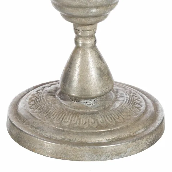 Vāze 52 x 42,5 x 60 cm Metāls Sudrabs