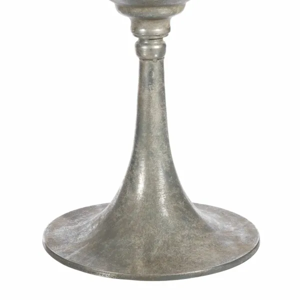 Maljakko 61 x 51,5 x 77 cm Metalli Hopea