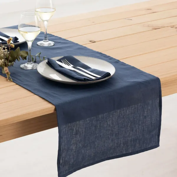 Table Runner Belum Multicolour Navy Blue 45 x 140 cm