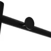 Paltų kabykla 59 x 39 x 177,5 cm Juoda Metalinis industrinis