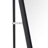 Free standing mirror Black Aluminium Crystal 35 x 2,5 x 151 cm