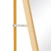 Laisvai stovintis veidrodis Auksinis Aliuminis Stiklas 50 x 2,5 x 160 cm