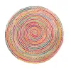 Kilimas 120 x 120 x 1 cm Spalvotas Žgutas