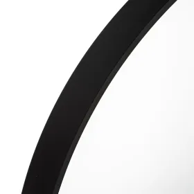 Sieninis veidrodis Juoda 100 x 4 x 100 cm