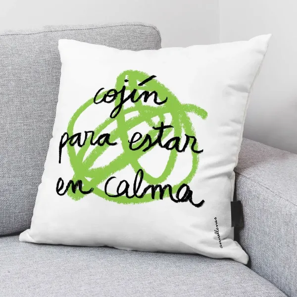 Cushion cover Decolores Calma Multicolour 50 x 50 cm Cotton Spanish