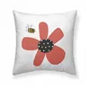 Cushion cover Kids&Cotton Kamal A White 50 x 50 cm Cotton