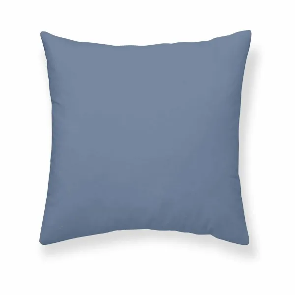 Cushion cover Decolores Ice Blue Blue Multicolour 50 x 50 cm Cotton