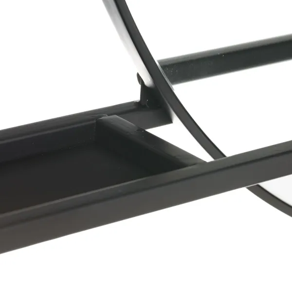 Wall mirror Black 70 cm 120 x 10 x 70 cm
