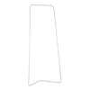 Coat rack 81 x 38 x 182 cm Metal White