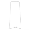 Riidenagi 81 x 38 x 182 cm Metall Valge
