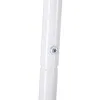 Mēteļu plaukts 81 x 38 x 182 cm Metāls Balts