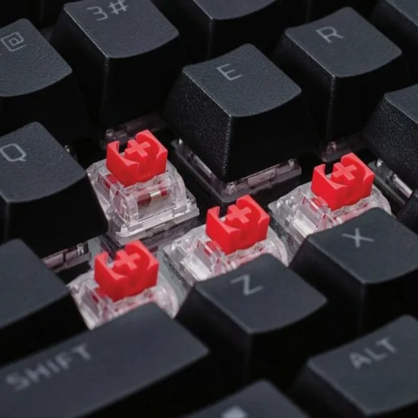 Klaviatūra HyperX 7G7A3AA#ABE Melns