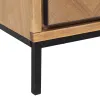 Vestibila galds ar atvilktnēm SPIKE 91 x 40 x 84,5 cm Dabisks Metāls Koks