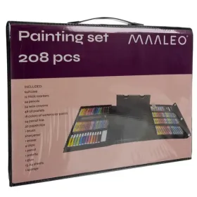 Набор для рисования в чемодане - 208 предметов Maaleo 21645