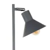 Floor Lamp 15,5 x 15,5 x 143 cm Grey Metal