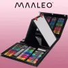 Painting set in a suitcase - 208 pieces Maaleo 21645