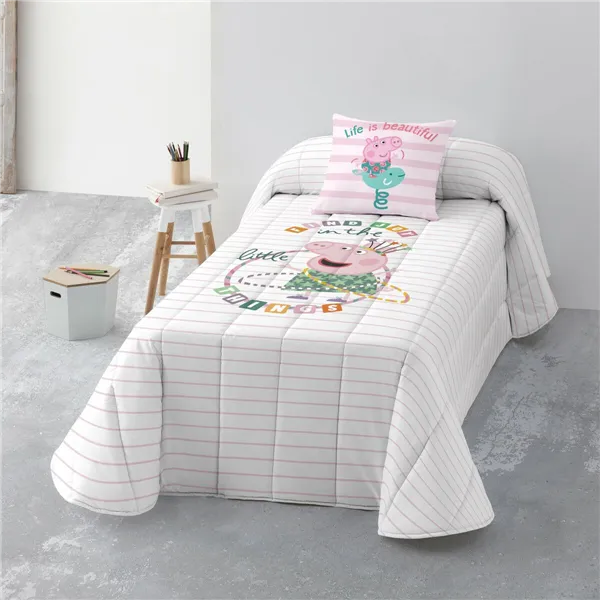 Bedspread (quilt) Peppa Pig Find Joy Multicolour