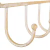 Plaukti 39,5 x 10,5 x 70 cm Dabisks Metāls Balts