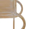 Lentyna 43 x 13 x 84 cm Natūralus Metalinis Balta