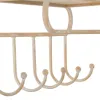 Plaukti 43 x 13 x 84 cm Dabisks Metāls Balts