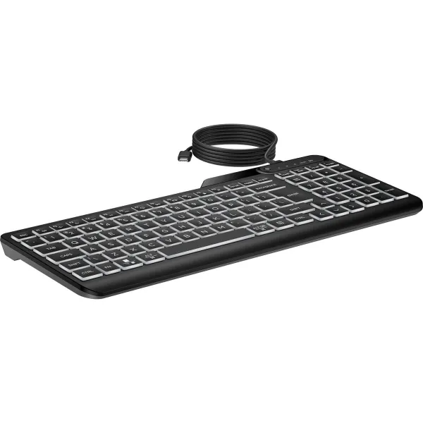 Keyboard HP 7N7C0AA#ABB Black QWERTY