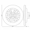 Ceiling Fan with Light Philips White