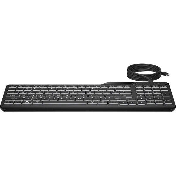 Keyboard HP 7N7C0AA#ABE White Black Spanish Qwerty