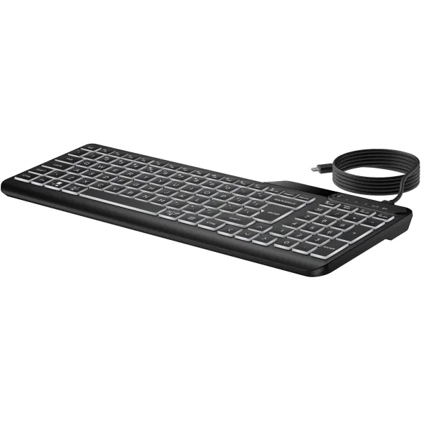 Keyboard HP 7N7C1AA Black Qwerty US