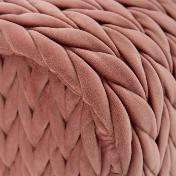 Taburete 111 x 44 x 41,5 cm Sintētiska Auduma Rozā Metāls