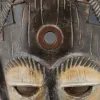 Koristehahmo 22 x 17 x 54,5 cm Afrikkalainen nainen