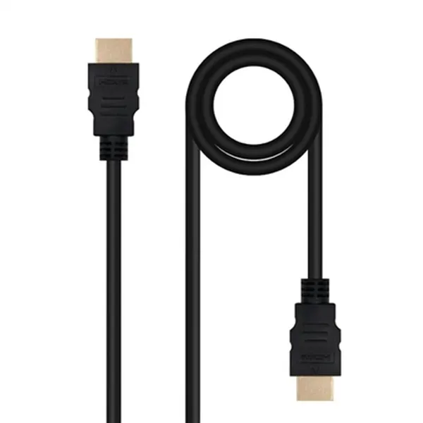 HDMI Cable NANOCABLE 10.15.3801-L150 Black 1,5 m