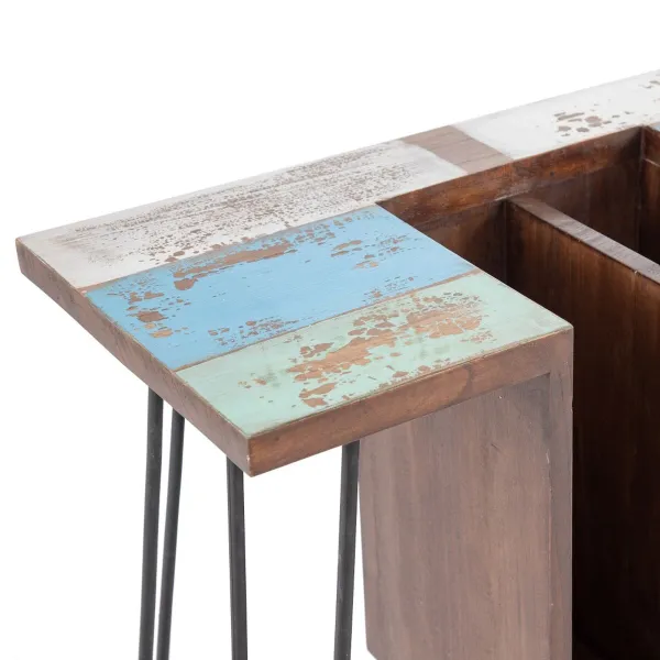 Rašomasis stalas 140 x 35 x 77 cm Metalinis Medžio