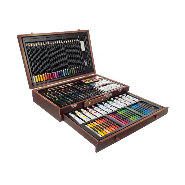 Painting set in a suitcase - 129pcs Maaleo 21644