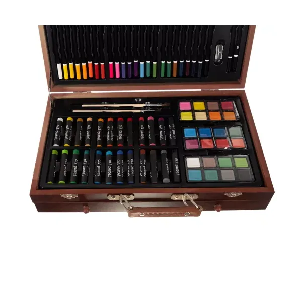 Painting set in a suitcase - 129pcs Maaleo 21644