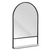 Seinapeegel Valge Must 60 x 2,5 x 90 cm