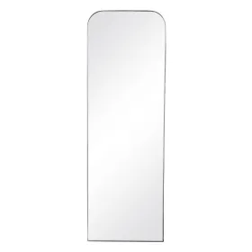 Sieninis veidrodis 50 x 2,5 x 150 cm Juoda Metalinis