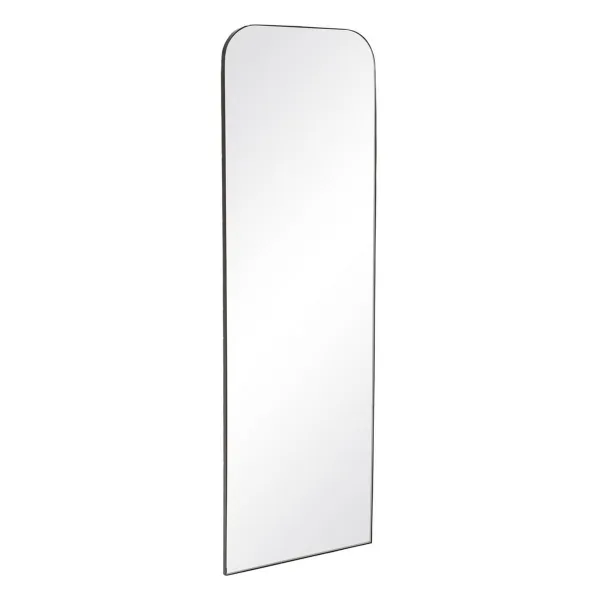Wall mirror 50 x 2,5 x 150 cm Black Metal