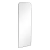 Wall mirror 50 x 2,5 x 150 cm Black Metal