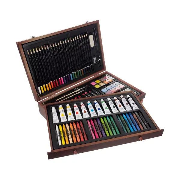 Painting set in a suitcase - 129pcs Maaleo 21644