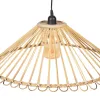 Kattolamppu 57 x 57 x 20,5 cm Luonnollinen Bambu 220 V 240 V 60 W (2 osaa)