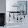 griestu gaismas Metāls Balts 80 x 80 cm
