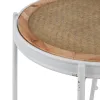 Side table 50 x 50 x 53,5 cm Metal White