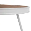 Centrinis stalas Balta Natūralus 60 x 60 x 45 cm