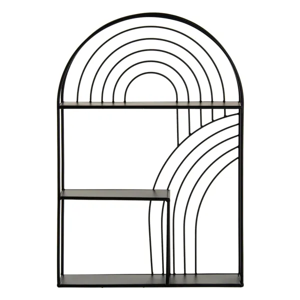 Lentyna 51 x 13 x 76,5 cm Juoda Metalinis