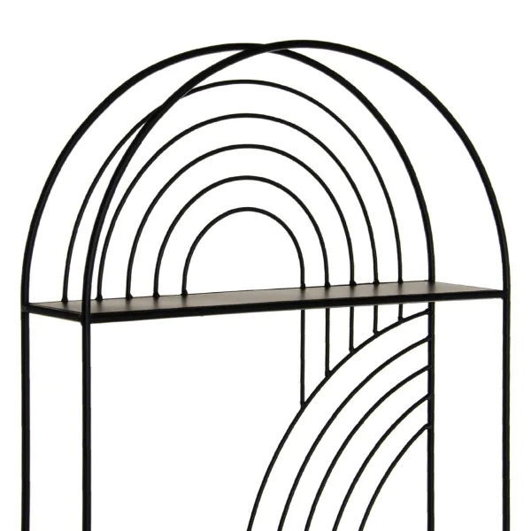 Полка 51 x 13 x 76,5 cm Чёрный Металл